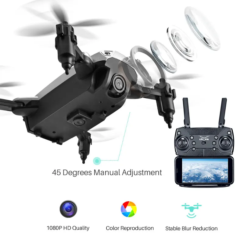 Новый мини складной селфи RC дроны самолет MJD KY301 с WiFi HD камерой VS syma x5c x5sw x8w x8 pro x5hw