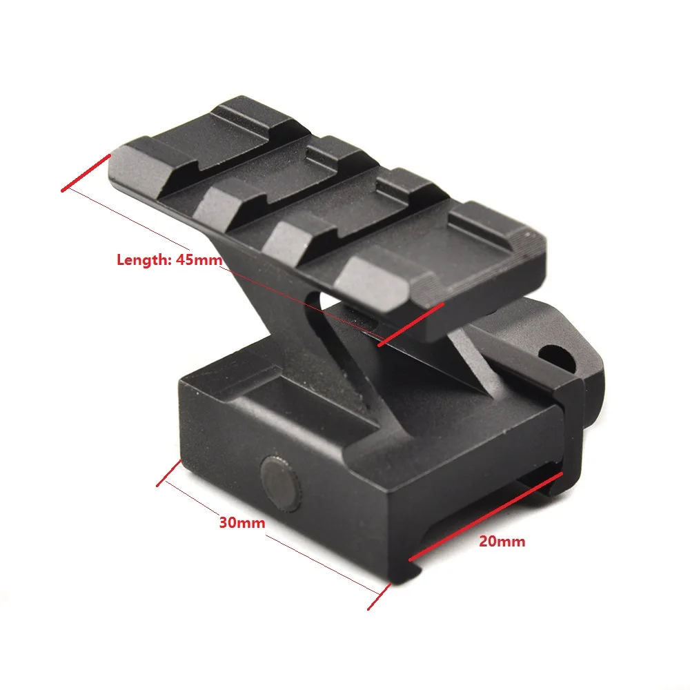 Тактический рельсовый крепеж Z типа подходит для винтовочного прицела Пикатинни