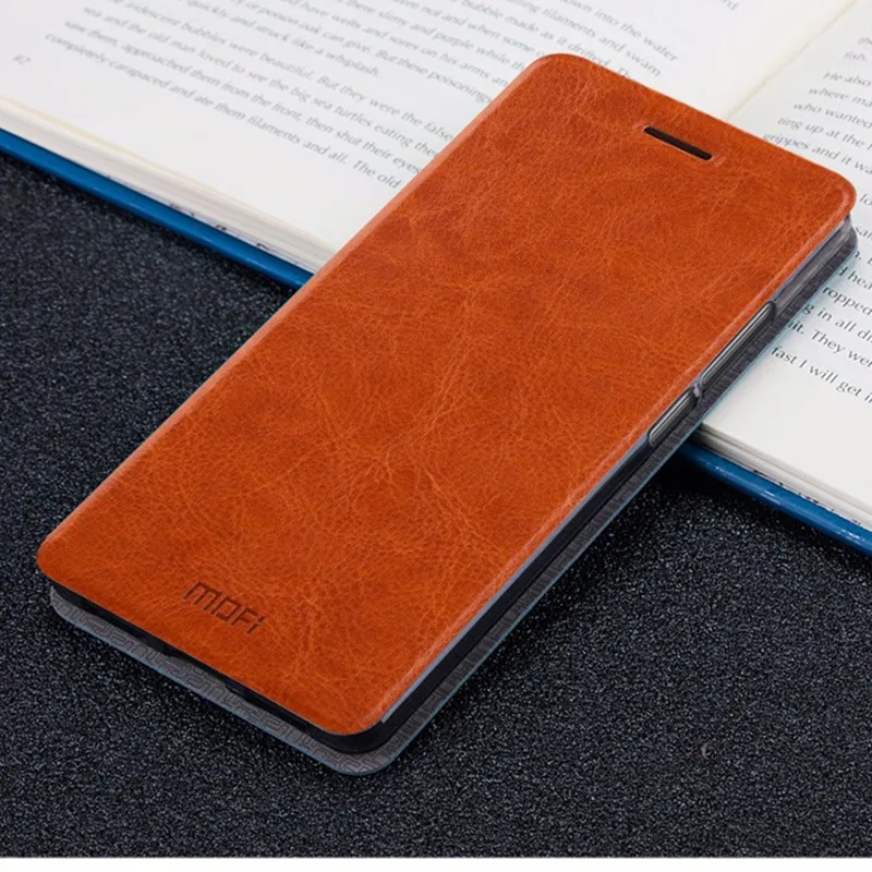 Mofi стальная пластина внутри чехол для Xiaomi mi Max 2 Чехол Флип стиль высокое качество