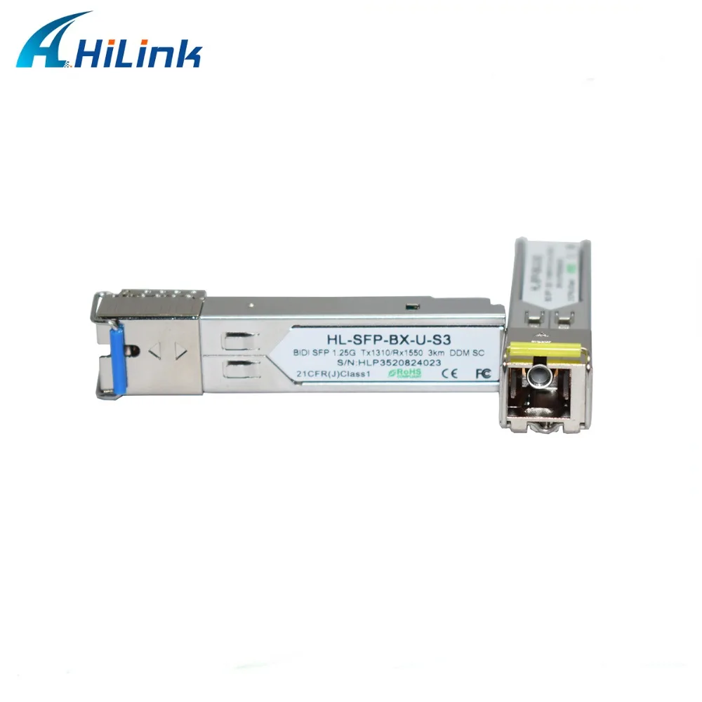 10 ~ 50 пар: 1 25G BiDi SFP 1310/1550nm 3KM LC/SC дополнительный DDM оптический приемопередатчик |