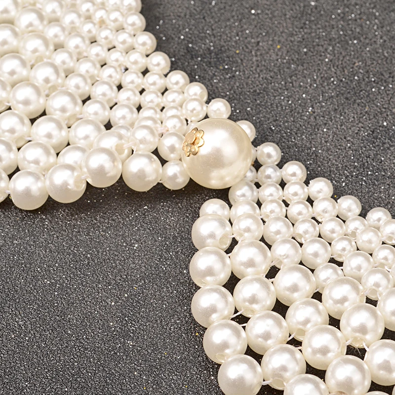 UDDEIN модные Многослойные ювелирные изделия из искусственного жемчуга Свадебные