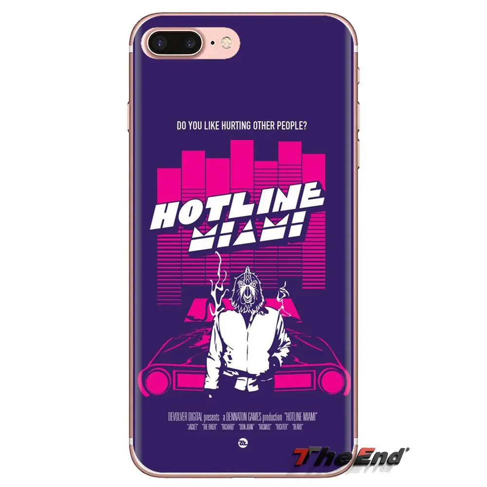 Силиконовый чехол для телефона Hotline Miami неправильный номер Паровая Сова Huawei Mate Honor