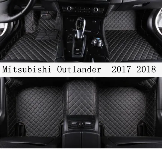 Высококачественные автомобильные коврики для ног 3D Роскошные кожаные Коврики