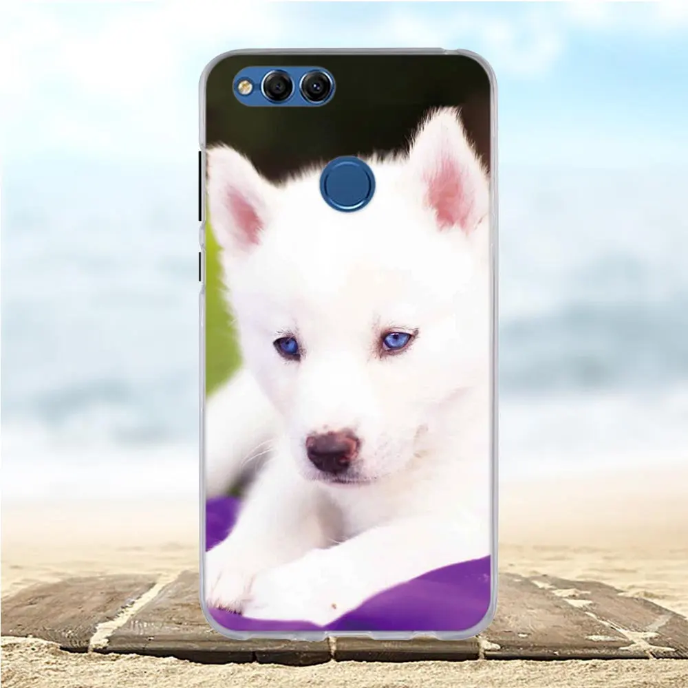 Чехол для Huawei Honor 7X милый чехол с 3D рисунком 7x мягкий силиконовый L21 L22 L24 AL10 чехлы
