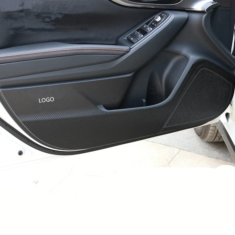 Микрофибра кожа углеродное волокно Copilot перчаточный ящик двери Защитный