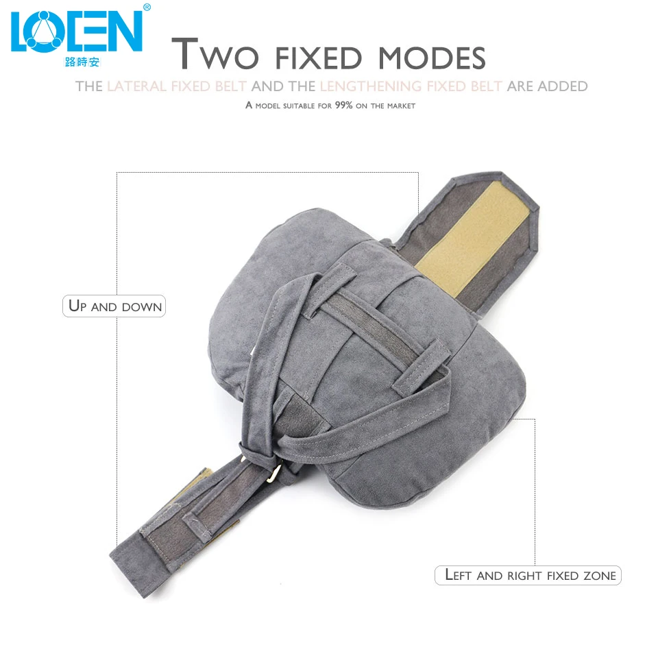 Мягкий замшевый чехол LOEN для автомобильного подголовника подушка поддержки шеи