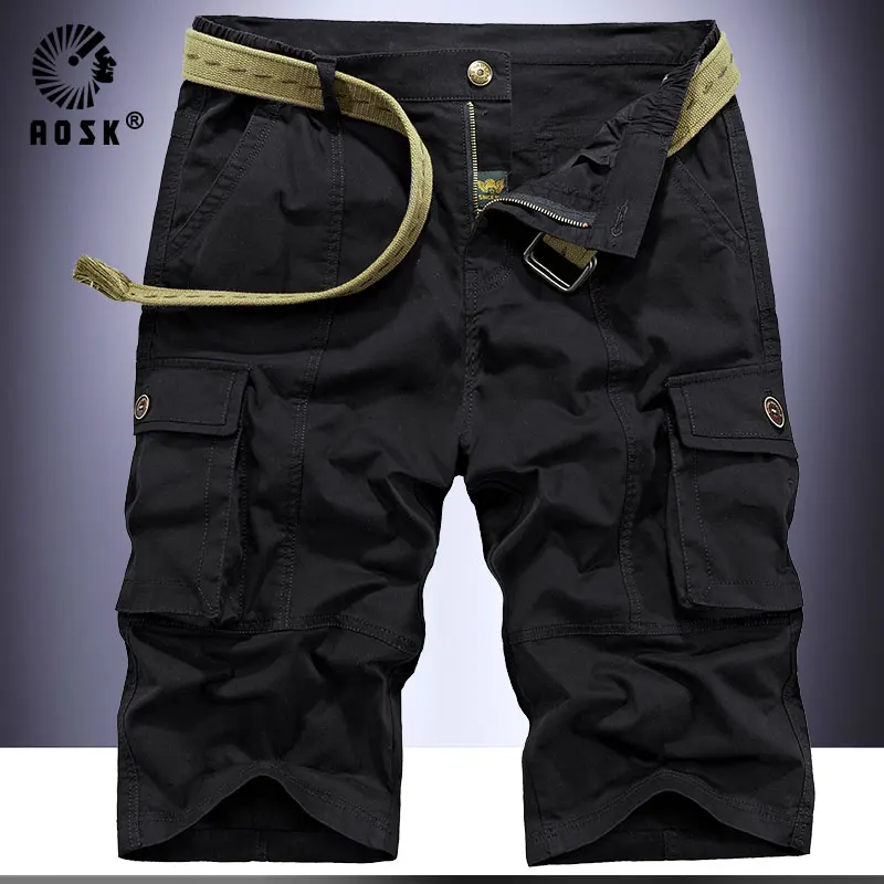 Шорты мужские тактические повседневные лосины в стиле милитари с несколькими