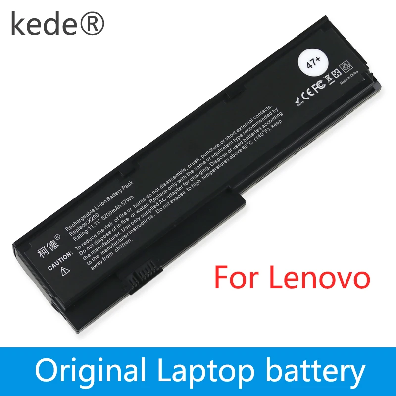 kede 11.1V 57WH 42T4647 42T4834 42T4537 42T4648 Laptop Battery For Lenovo Thinkpad X200 X200S X201 X201S X201I 42T4539 43R9255 | Компьютеры