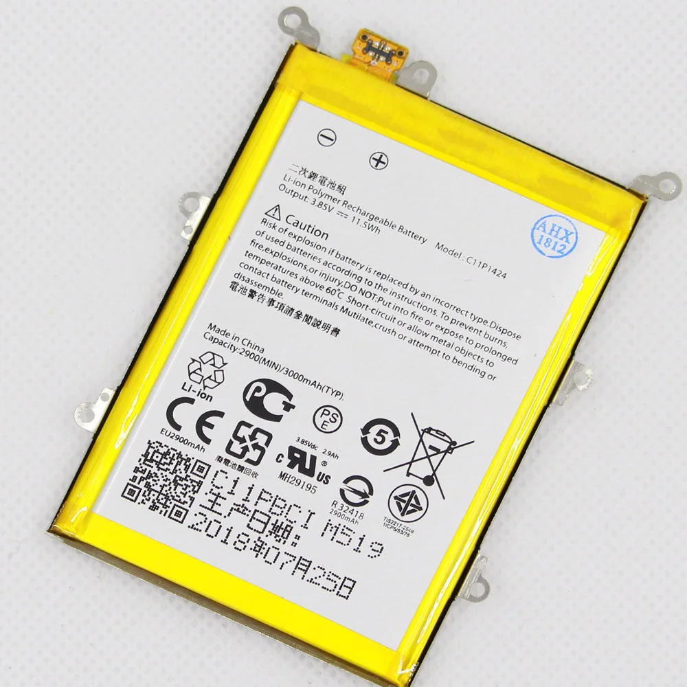 

20pcs/lot C11P1424 3000mAh for Asus Zenfone 2 Battery ZE551ML ZE550ML 5.5inch Z00AD Z00ADB Z00A Z008D Phone Battery