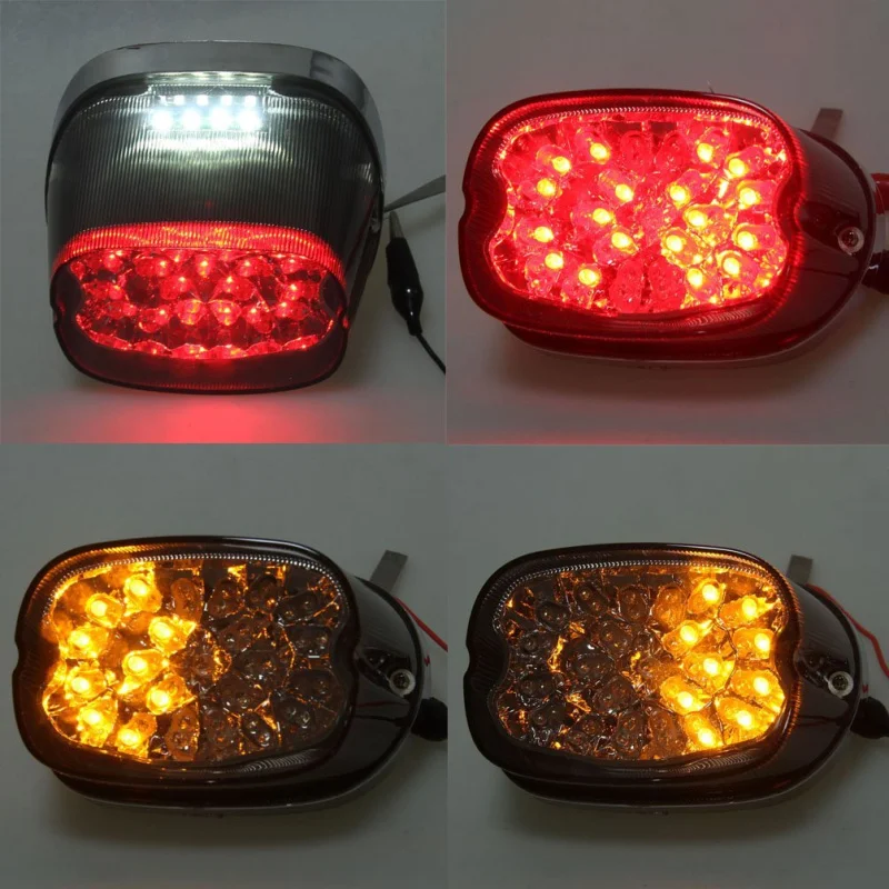 FADUIES дым светодиодный задсветильник для мотоцикла Harley стоп сигнал Xl FLH FX