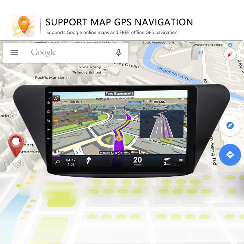Автомобильный dvd плеер с радио и gps стерео видео Bluetooth Android 8 1|Автомагнитолы| |