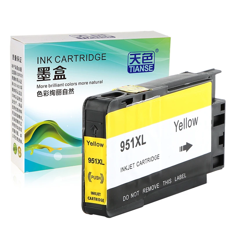 TIANSE 3 шт. для hp 950 XL 950XL 951XL переработанного чернильного картриджа Officejet Pro 8600 8610 8615