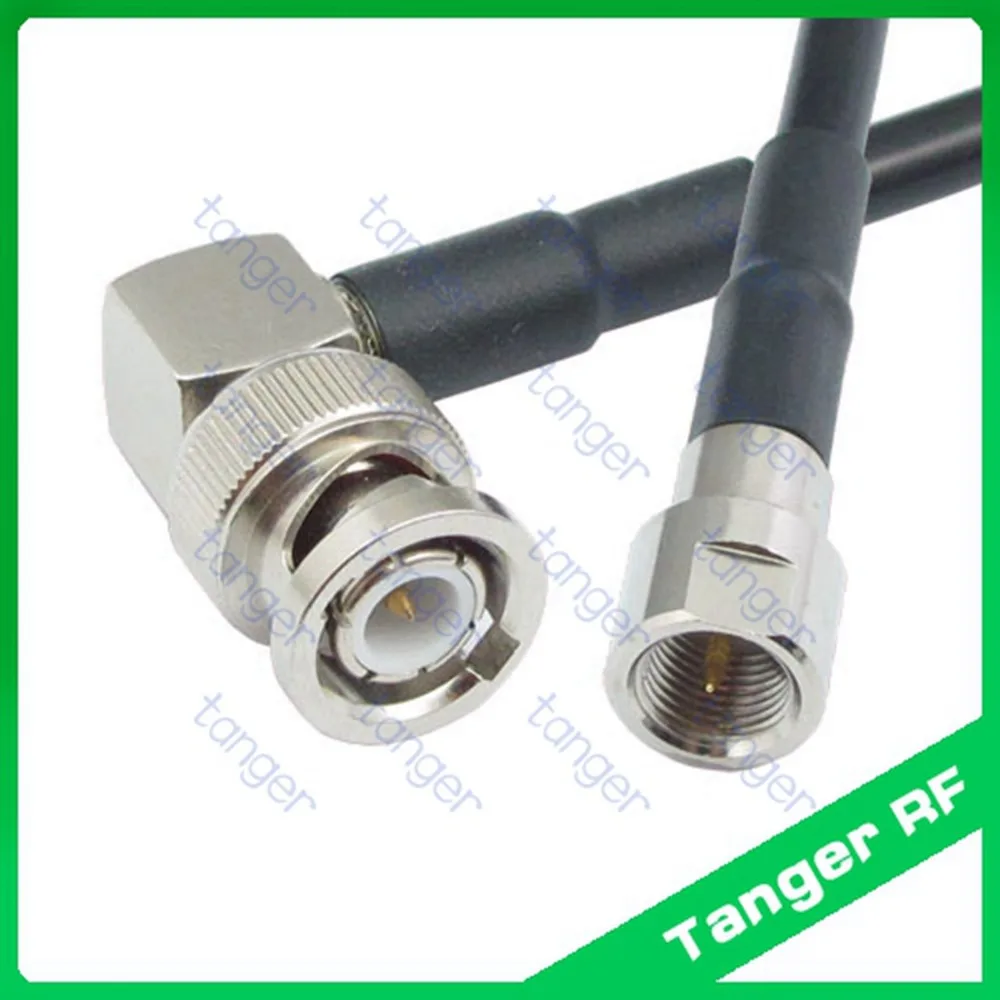 Хит продаж Tanger FME штекер BNC разъем под прямым углом rf RG58 Пигтейл Jumper коаксиального