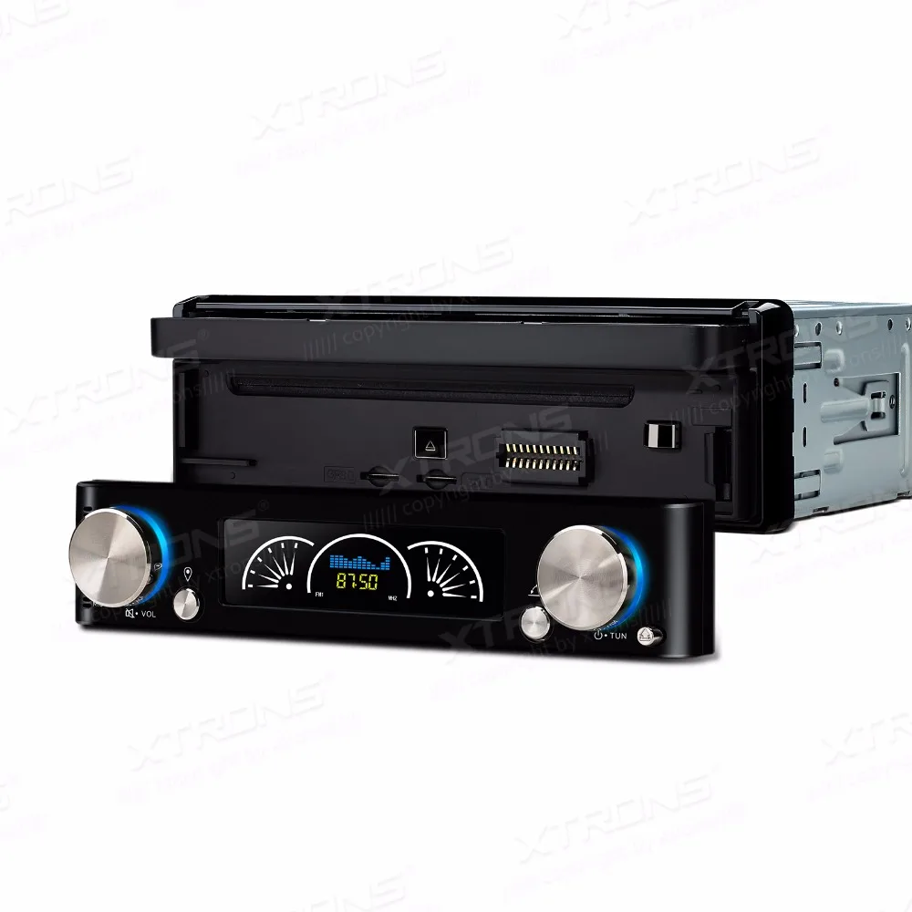 Универсальный сенсорный автомобильный dvd плеер с экраном XTRONS 1 Din 7 дюймов HD GPS