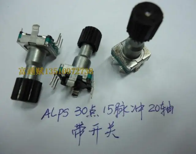 [BELLA] аутентичный японский кодировщик ALPS EC11-30 Bit 15 поворотный с ручкой