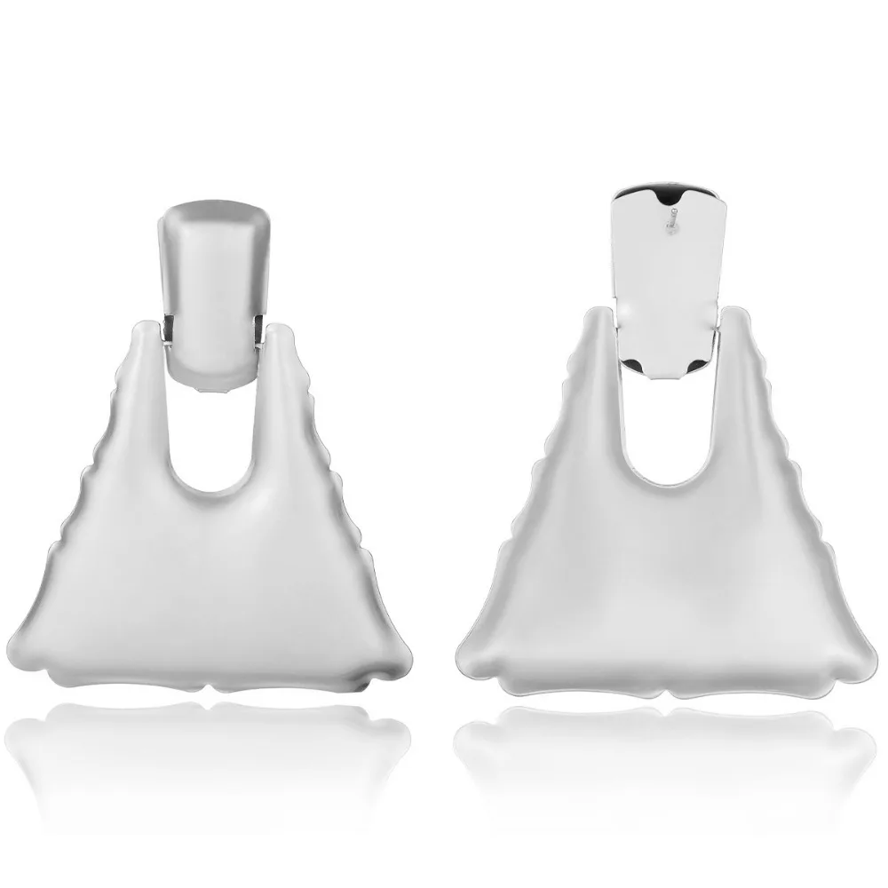 geometric metal earrings fashion jewelry brincos dangle grote oorbellen | Украшения и аксессуары