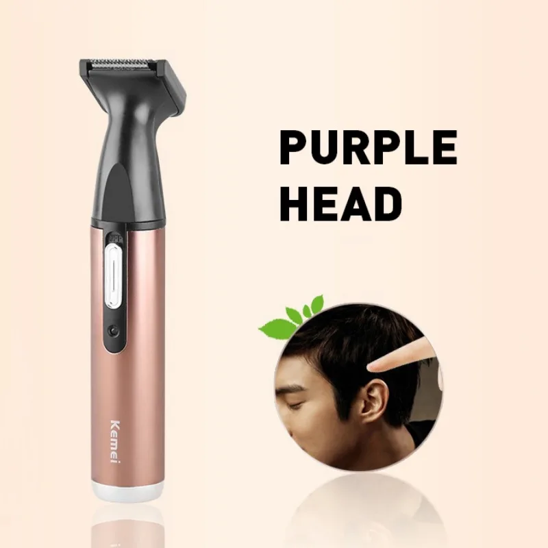 EU 2minutes 4 in 1 electric nose trimmer rechargeable women face care beard shaver for &amp ear men's hair cutter | Красота и