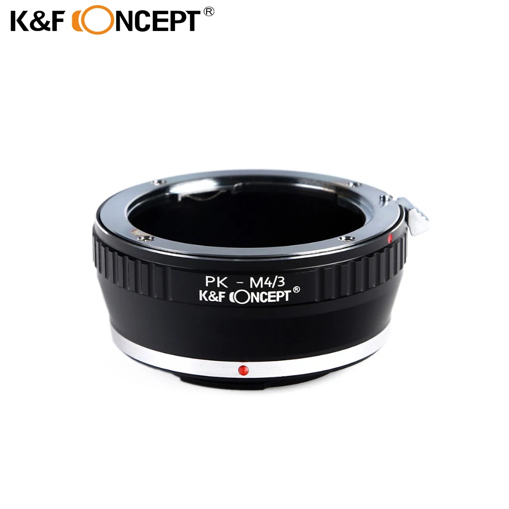 K&ampF CONCEPT Lens Mount Adapter for Pentax K PK to Olympus Panasonic Micro 4/3 M4/3 Camera Body free shipping | Электроника