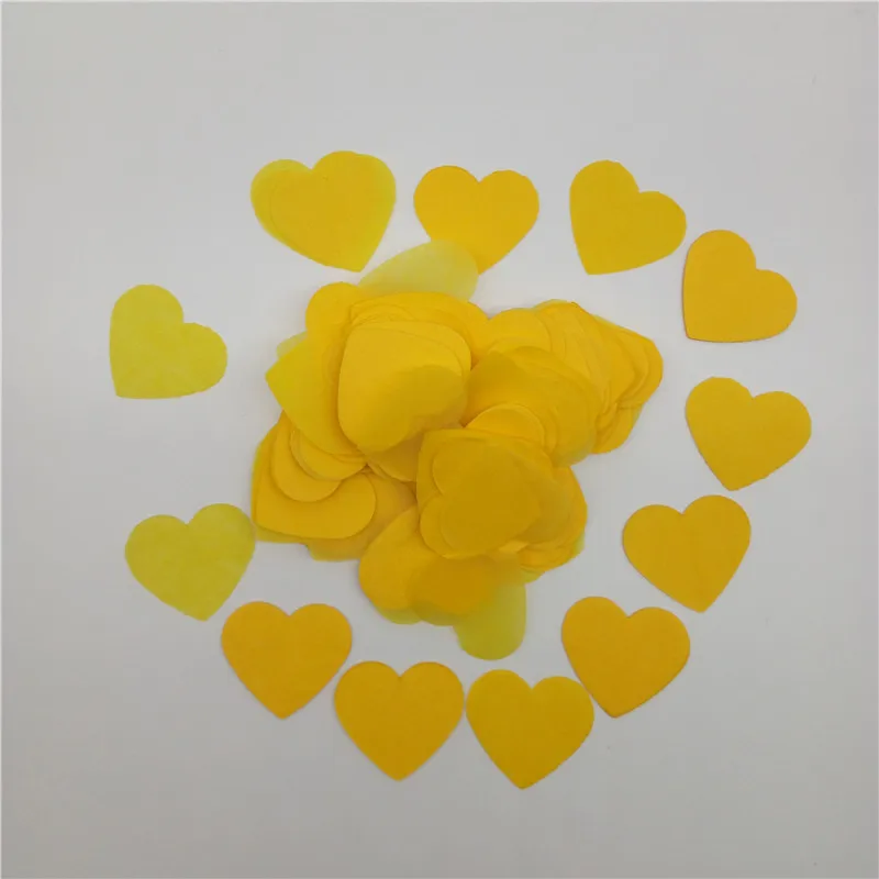 FANLUS 10 г/упак. 2 5 см свадебные конфетти-Любовь сердца биоразлагаемые | Дом и сад