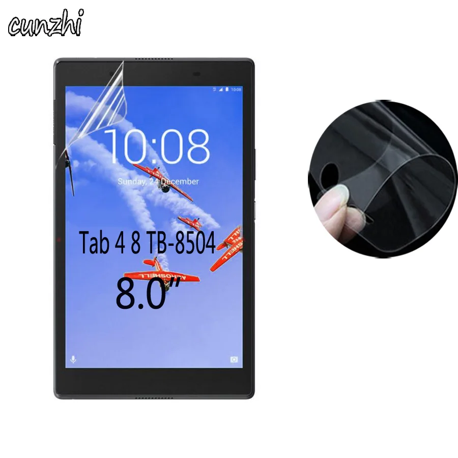2 шт. Прозрачная мягкая ультратонкая Защитная пленка для экрана планшета Lenovo Tab 4 8