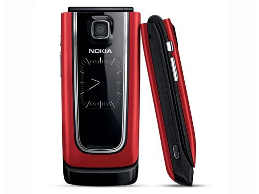 Разблокированный Nokia 6555 флип сотовый телефон 3g мобильный телефон Арабский Иврит Русский keyborad один год гарантии