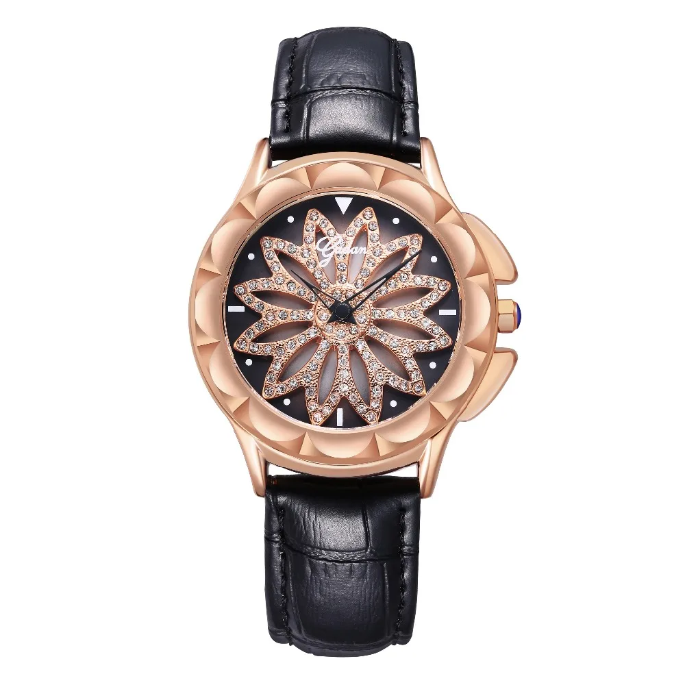 Для женщин часы марки яданьский модные кварц наручные Relojes Mujer платье женские