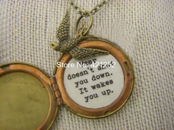 

12pc Divergent Quote Locket divergent inspired necklace jewelry silver antique jewelry