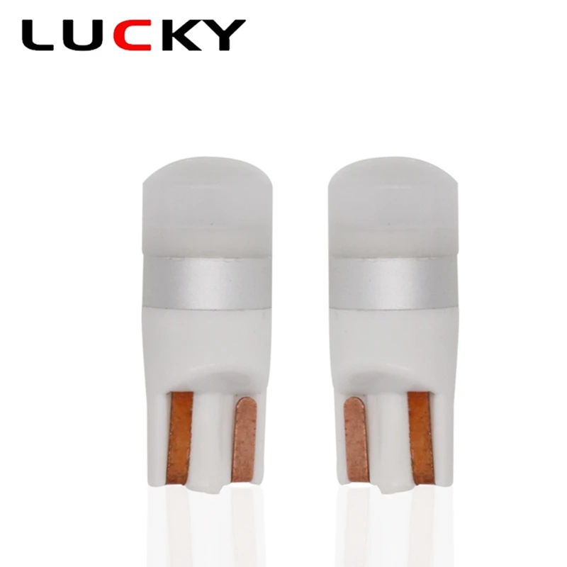 10 шт./лот CNILUCKY Высокое качество авто лампа LED T10 лампы W5W 194 1x3030SMD автомобильные огни