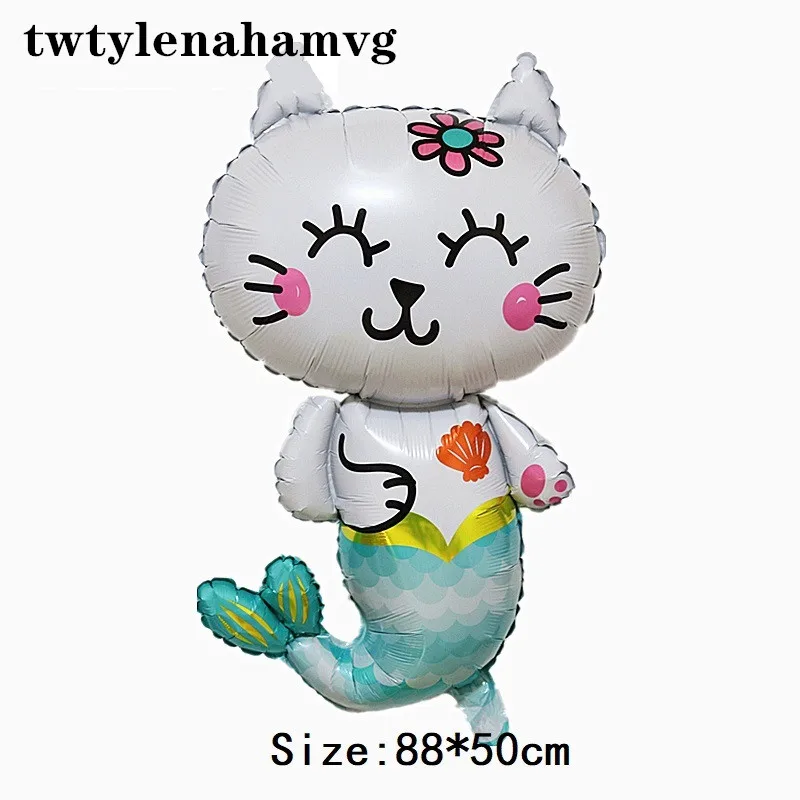 Свадебное украшение единорог кошка розовая свинья воздушный шар из фольги с днем