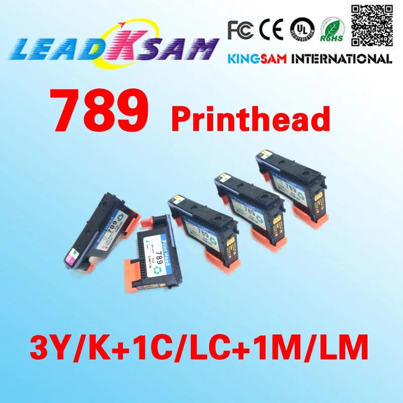 5x совместимая с hp789 CH612A CH613A CH614A Печатающая головка для 789 печатающей головки Designjet