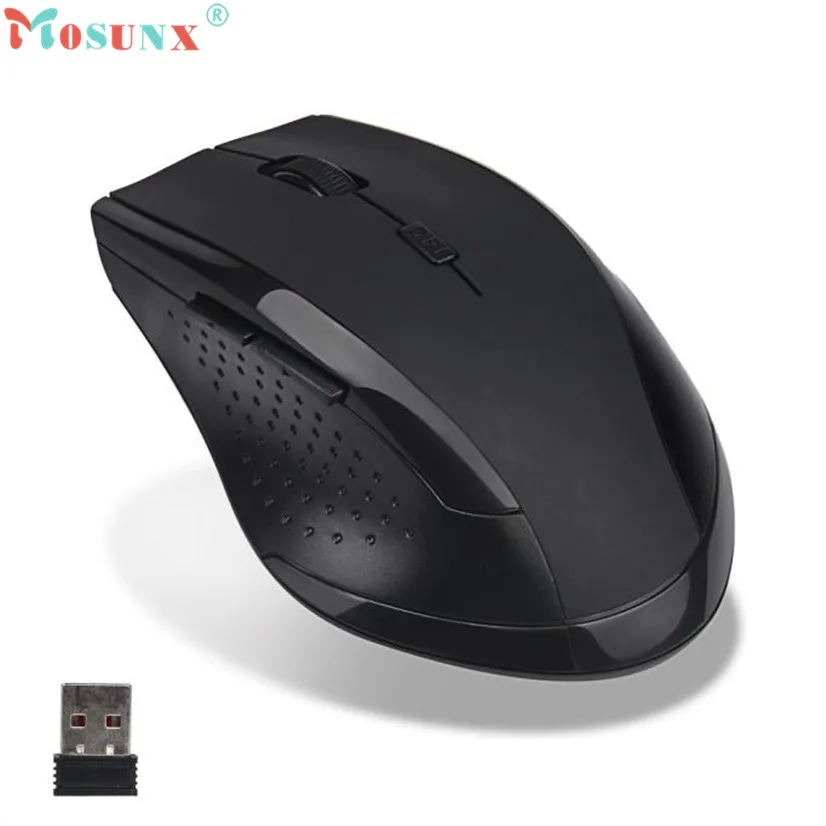 Беспроводная мышь MOSUNX Горячая продажа 2 4 GHz 6D USB оптическая игровая 2000 точек/дюйм