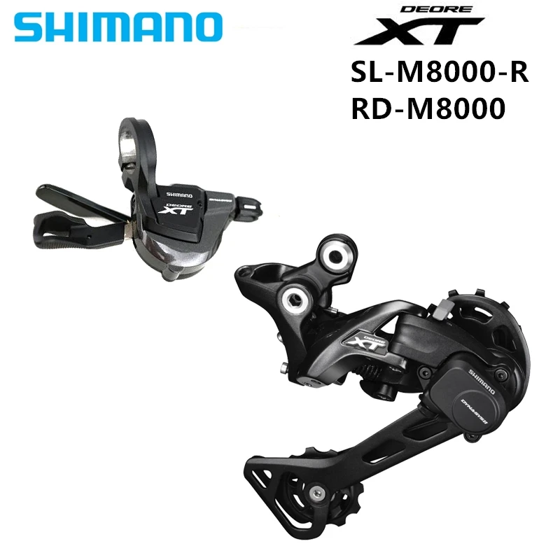 Набор Groupset SHIMANO DEORE XT M8000 SL ALAVANCA + DESVIADOR TRASEIRO MTB 11 velocidade RD GS SGS|deore xt|xt m8000shifter lever |