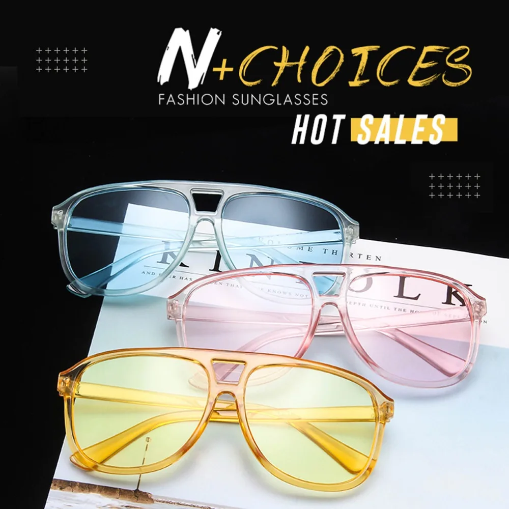 Женские солнцезащитные очки MISM Goggle Затемненные прозрачные модные унисекс Lunette De