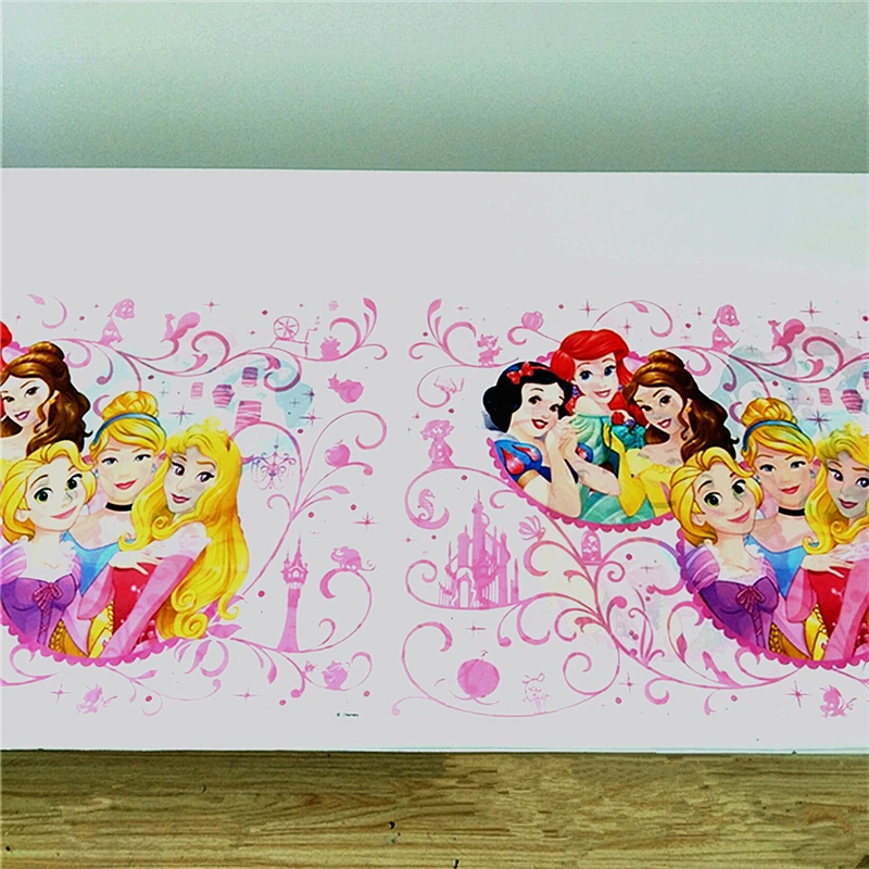 

47Pcs Disney Six Princess Paper Cup Plate Family Party Candy Gift Bag Girl Birthday Party Napkin Tablecloth Decoration Supply