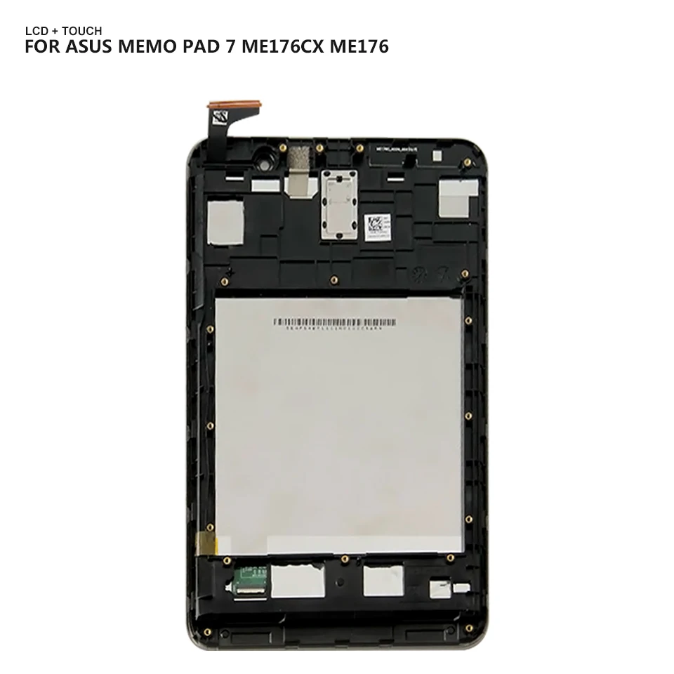 lcd screen display + touch panel digitizer assembly with frame for Asus Memo pad7 ME176 ME176C ME176CX k013 | Компьютеры и офис