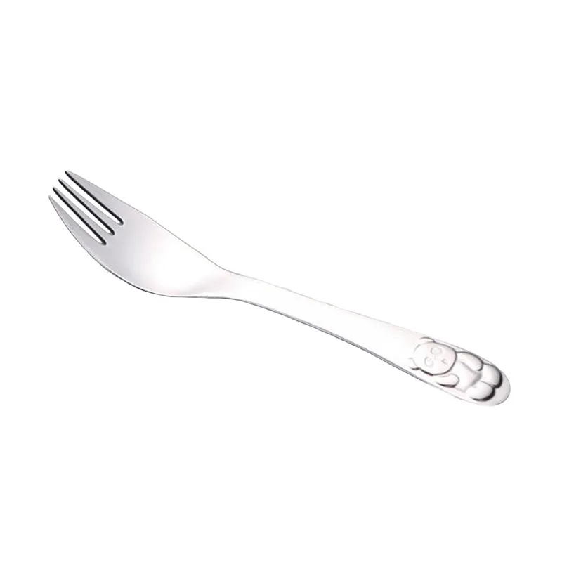 Детская портативная посуда из нержавеющей стали ложка для чайной ложки вилка нож