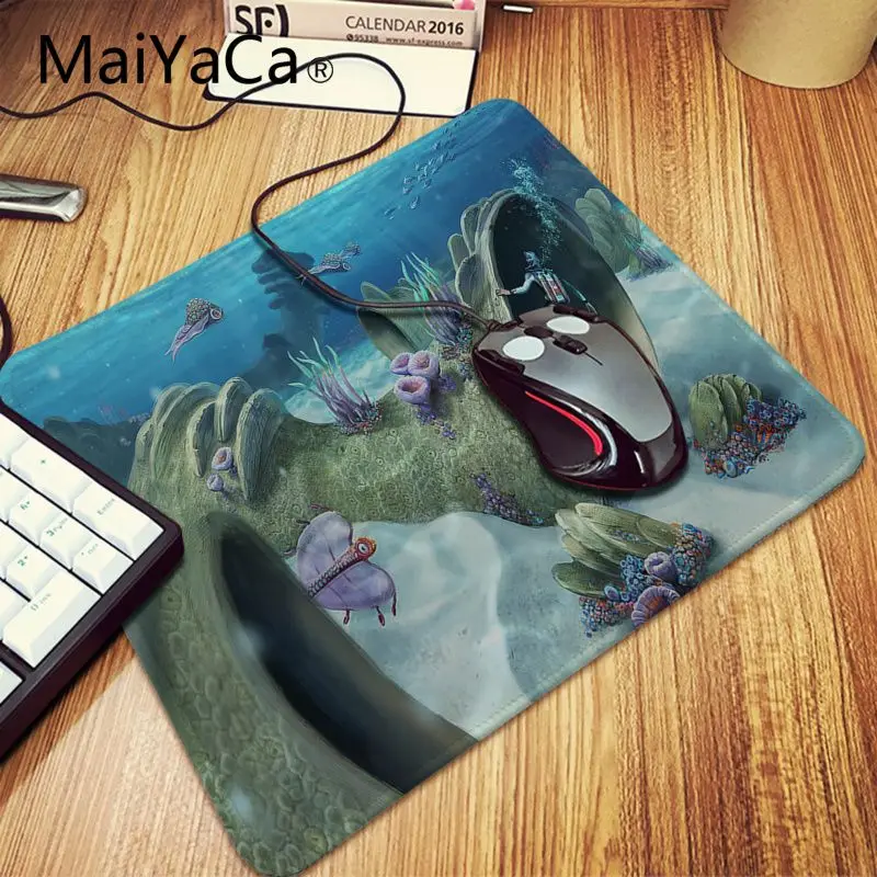 Maiyaca Subnautica game mouse pad gamer play mats Large Lockedge alfombrilla gaming Mouse PC Computer mat | Компьютеры и офис