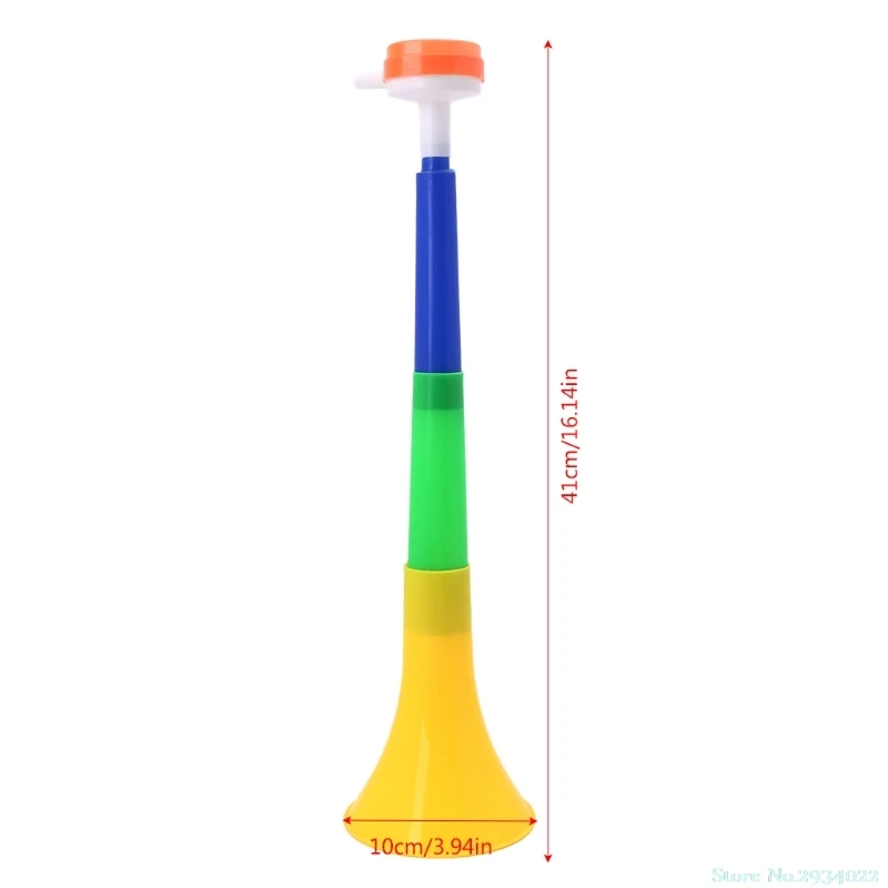 New Football Stadium Cheer Fan Horns Soccer Ball Vuvuzela Cheerleading Kid Trumpet entertainment Drop Ship | Спорт и развлечения