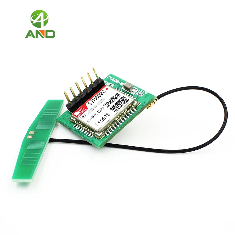 Самый маленький SIM800C GPRS GSM модуль карта microsim основная плата четырехдиапазонный ttl