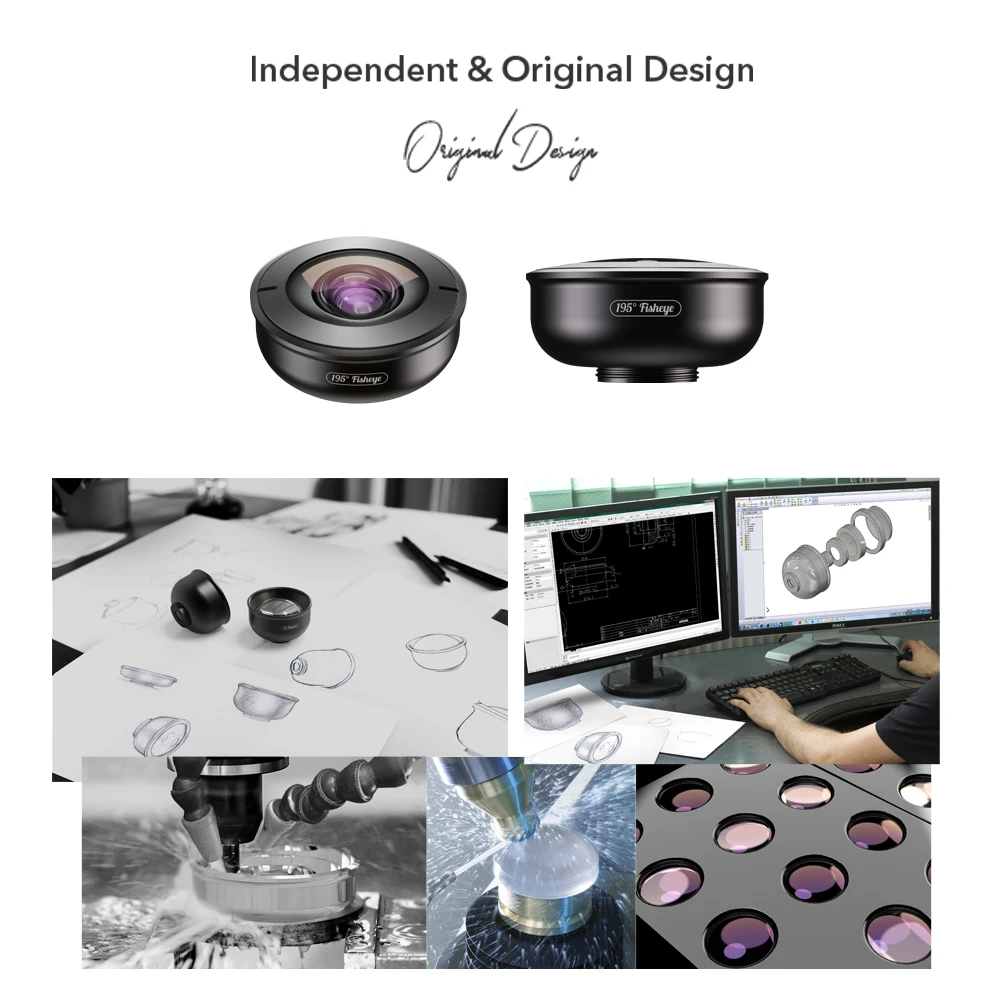 APEXEL HD Оптический Телефон Мобильный объектив 195 градусов рыбий глаз смартфон lente