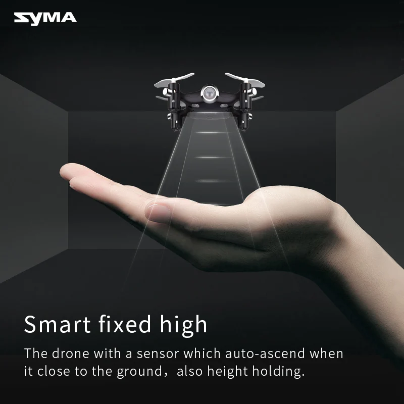 SYMA X20 Карманный Дрон RC вертолет мини 6 aixs гироскоп 2 4G 4CH пульт дистанционного