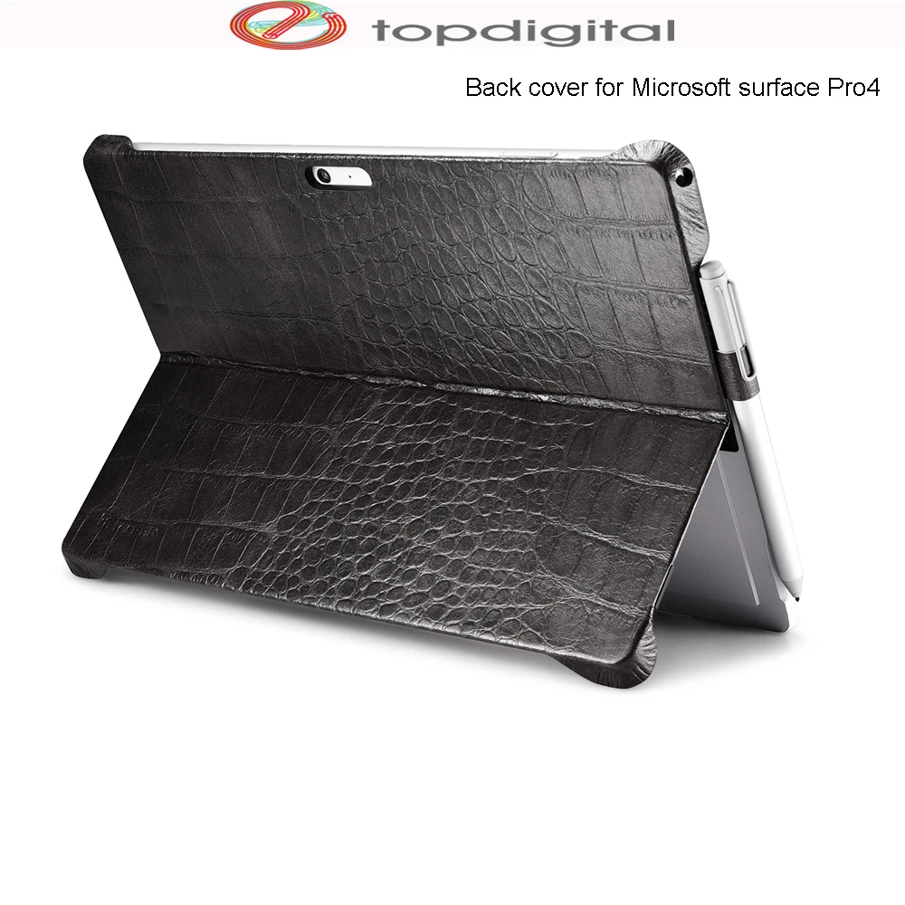 Чехол накладка icarer из натуральной бычьей кожи для Microsoft Surface Pro 4 5 6 чехол планшета