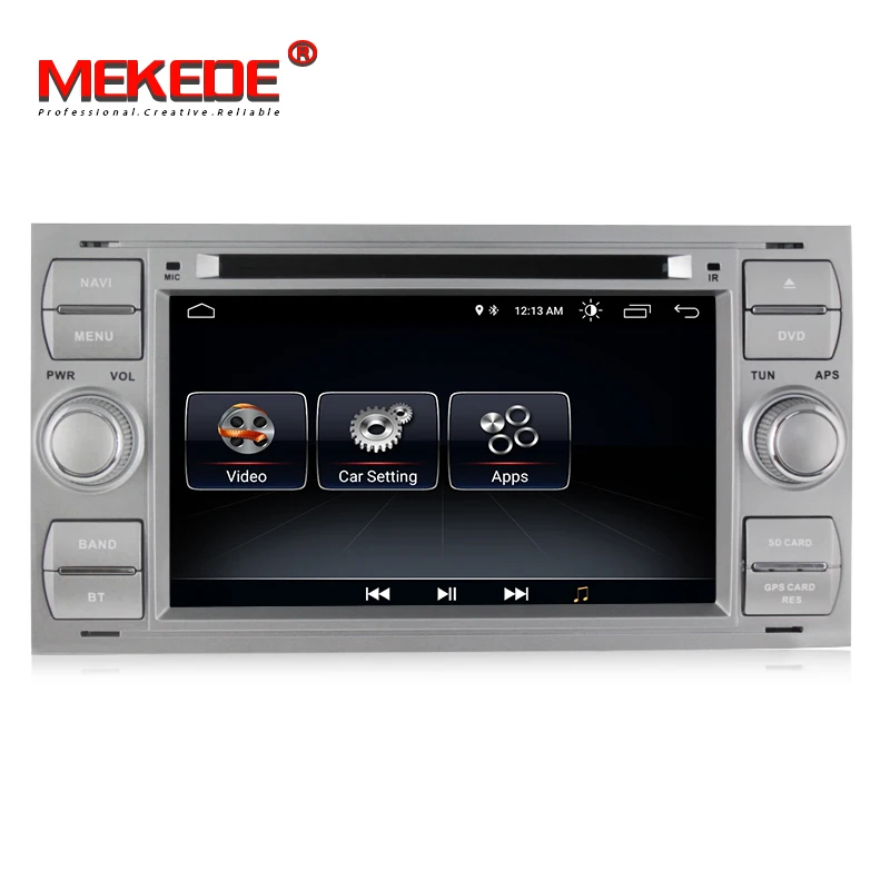 MEKEDE Android 9 автомобильный DVD gps навигатор стерео радио аудио для Ford Focus 2 Mondeo S C Max Fiesta Galaxy