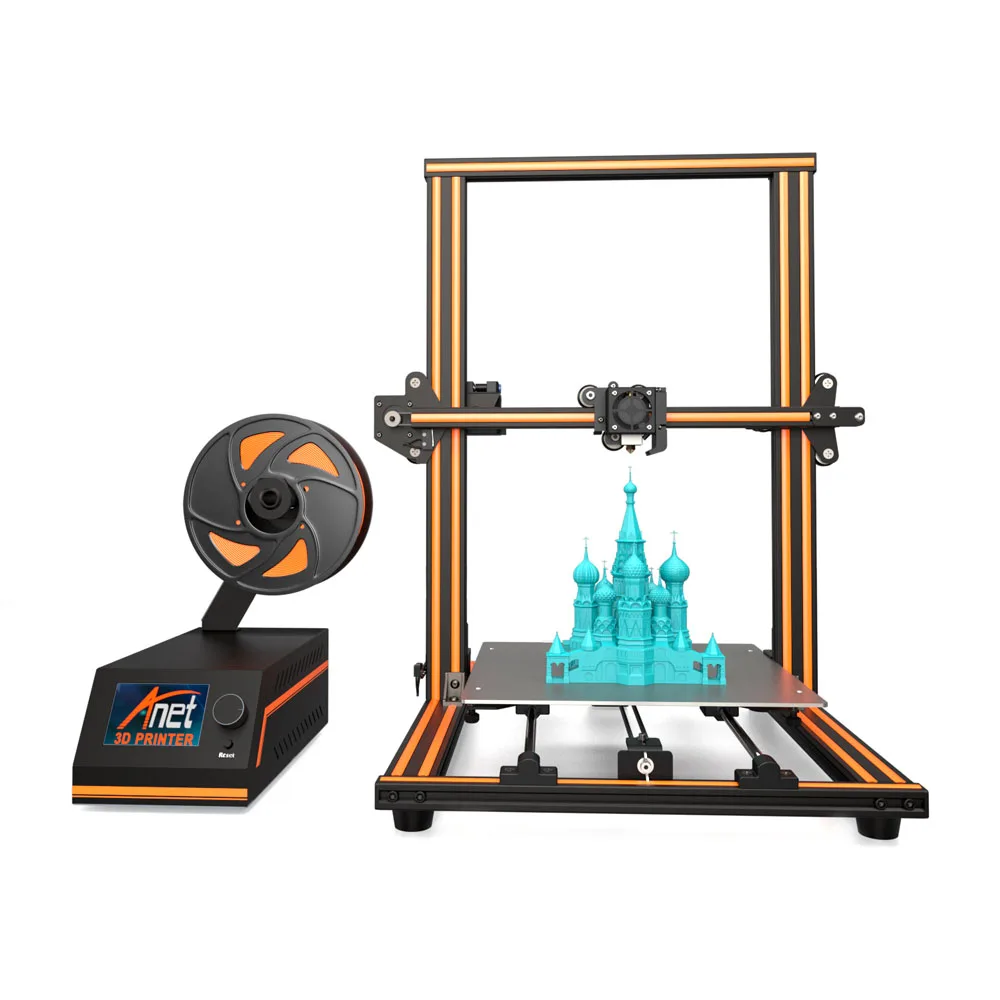 SHIP from US 3D Printer 11.8" x 15.7" Pro Printing Large Print Size Full Color DIY Assembled Nozzle Heat Bed Best Sale | Компьютеры
