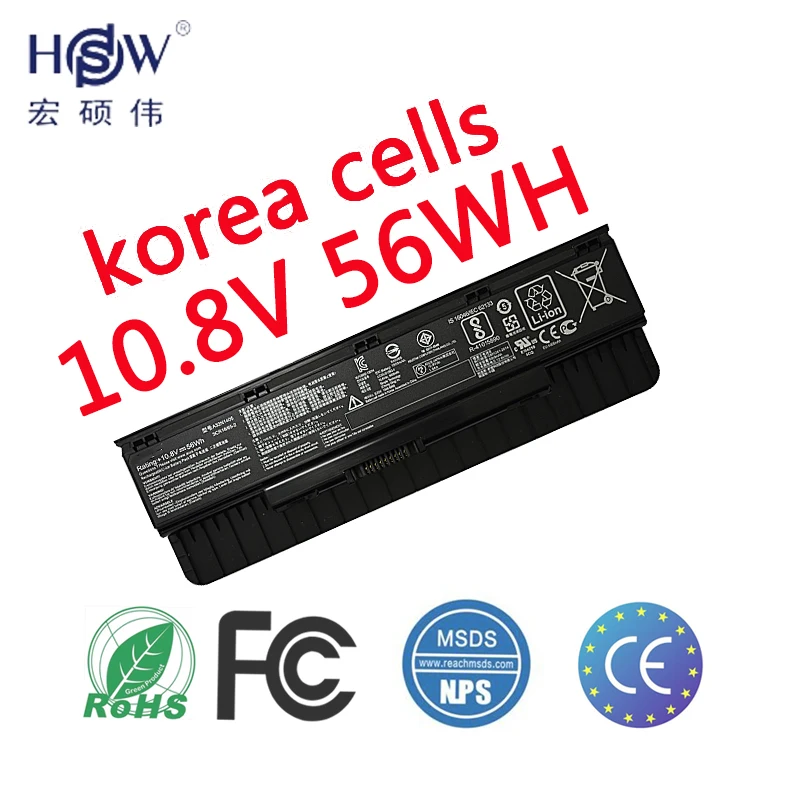 HSW ноутбука Батарея для ASUS ROG A32N1405 N551 N751 G551 G771 GL551 LG771 G551J G551JK G551JM Батарея|battery for asus|asus