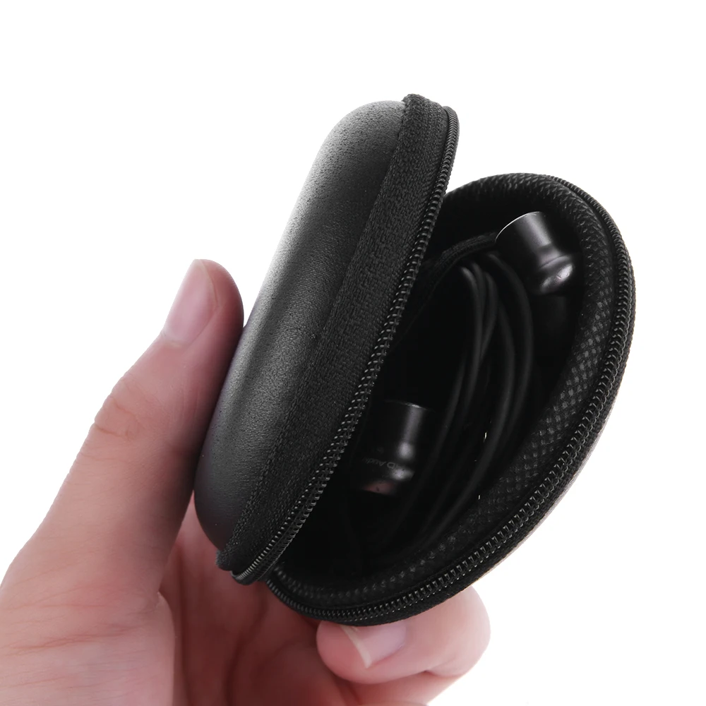 Случайный цвет! 1 шт. круглая сумка для наушников на молнии треугольная игрушка с