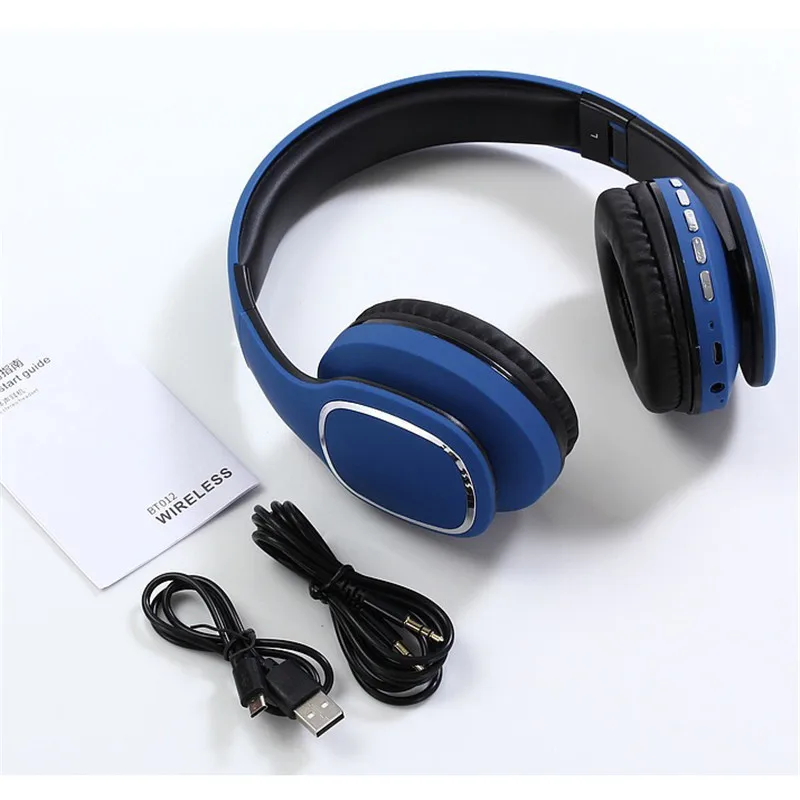 Wireless Headphones Bluetooth Headset Sport with Microphone for Phone Stereo Earbuds Headphone | Электроника
