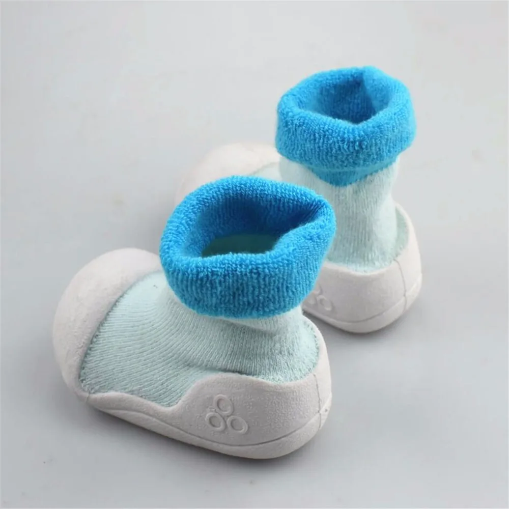 iEndyCn Children Girl Boy Baby Socks With Rubber Bottom Anti Skid Christmas Grips Newborn Infant 0-2 T Years | Детская одежда и