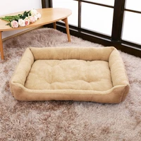 warming dog house fleece lounger sofa for small large dog golden retriever bed flannel kennel cat litter dog mats