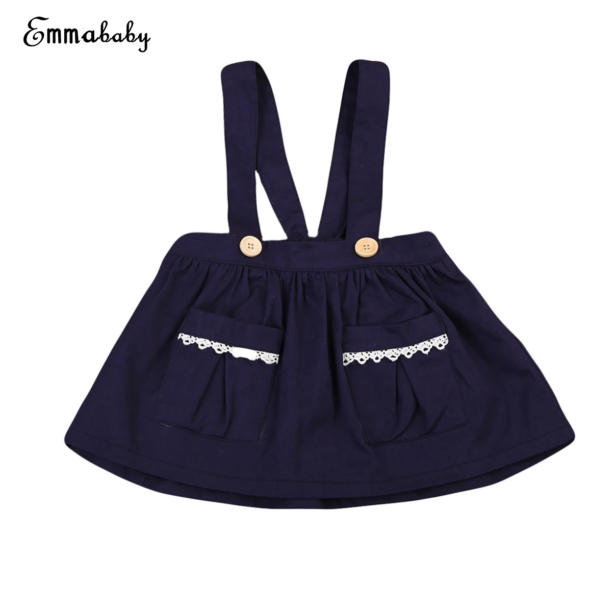 2019 Newborn Infant Babies Kids Girl Dress Cute Baby Dresses Sleeveless Braces Above Knee Casual Autumn Party 6M-3Y | Детская одежда и